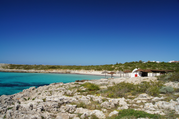 Binibeca Beach in Menorca